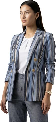 Anne Klein Women's Faux Double Breasted Blazer in Kuwait