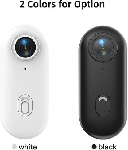 Andoer Mini Action Camera 1080P, Tiny Action Camera WiFi Sports Camera 120° Wide Angle Lens Built-in Battery with Magnetic Lanyard Back Clip Waterproof Case 32GB TF Card Mounting Accessories in Kuwait