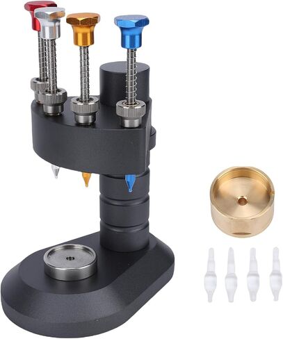4 Pin Watch Hands Presser, Aluminum Alloy Watch Hand Repair Installation Tool for Watchmakers and Repair Shops in Kuwait