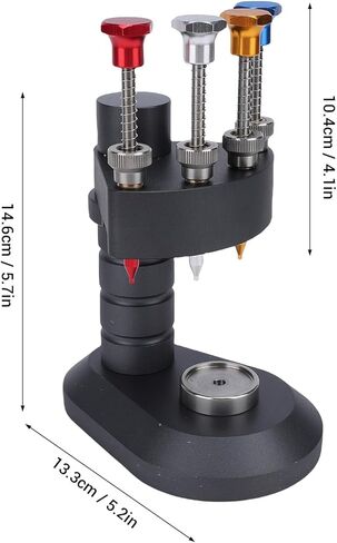 4 Pin Watch Hands Presser, Aluminum Alloy Watch Hand Repair Installation Tool for Watchmakers and Repair Shops in Kuwait