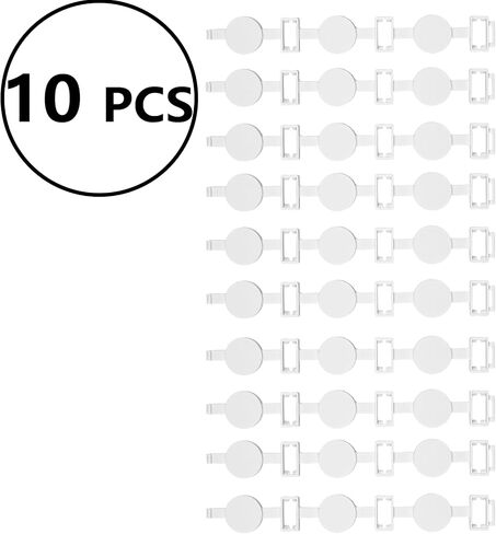 10Pcs Weighted Spacers Compatible with Govee smart Curtain Lights PRO Spacing 55mm - Compatible Curtain Light Spacer Clips to Prevent Tangling & Keep LEDs Straight in Kuwait
