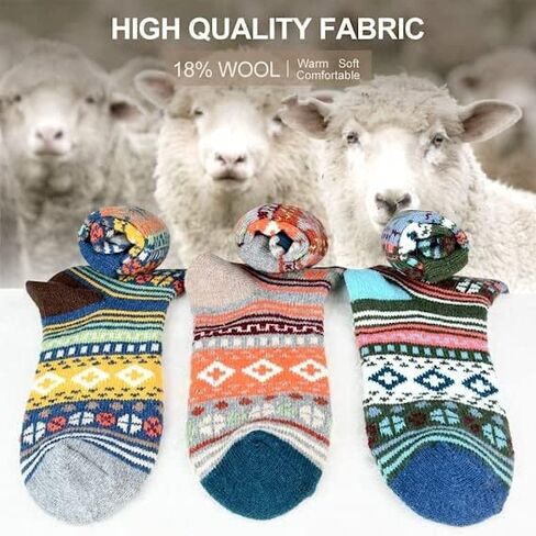 besky Warm Socks for Women Cozy Fuzzy Socks in Saudi Arabia
