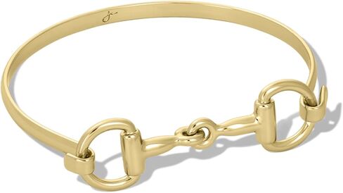 James Michelle Horse Bit Bracelet for Women – 3-Year Color Guarantee – Waterproof, Non-Tarnish, Hypoallergenic, Gold PVD Coated – Great for Beach, Wedding, Gifts in Saudi Arabia