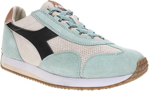 حذاء رياضي رجالي من Diadora Equipe Suede Stone Wash برباط علوي - بيج in Kuwait