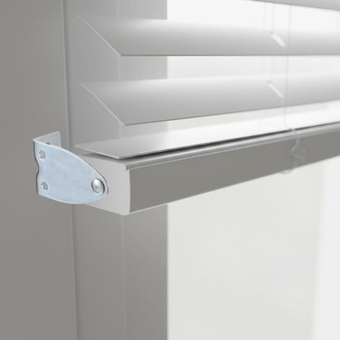 8 Pcs Hold Down Brackets Metal Blinds Brackets Bottom Rail Holder Replacements Silver Door Blind Bottom Rail Hold Clips with Screws for Horizontal Shades Windows Doors in Saudi Arabia