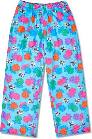 iscream Ring Pop Print Big Girls Silky Soft Plush Fleece Pants Collection in Kuwait