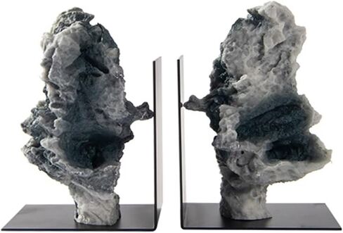 Bookend Support Book Ends Bookends Metal Decorative for Kitchen Home Classroom School Office Stopper Binder and Dividers Bookends in Saudi Arabia