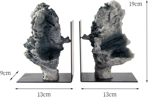 Bookend Support Book Ends Bookends Metal Decorative for Kitchen Home Classroom School Office Stopper Binder and Dividers Bookends in Saudi Arabia