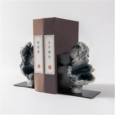 Bookend Support Book Ends Bookends Metal Decorative for Kitchen Home Classroom School Office Stopper Binder and Dividers Bookends in Saudi Arabia