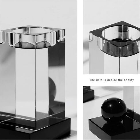 Bookend Support Modern Luxury Bookends Study Desk Crystal Geometric Ornaments Bookcase Bookshelf Book Stand Decorative Bookends in Saudi Arabia