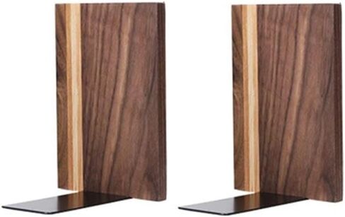 Bookend Support Bookends Non-Skid Bookend for Shelves,Heavy Duty for Book Lovers Organising Desktop Bookends in Saudi Arabia
