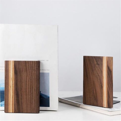 Bookend Support Bookends Non-Skid Bookend for Shelves,Heavy Duty for Book Lovers Organising Desktop Bookends in Saudi Arabia