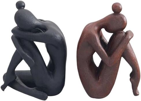 Bookend Support Book Ends Resin Bookends for Heavy Books Bookshelf Decorative Objects for Readers Lovers Nerd Bookends in Kuwait