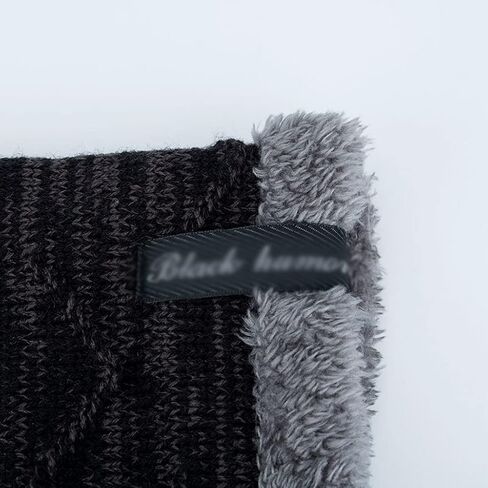 Winter Men's Hat Fashion Fleece Skiing Beanies Caps Warm Knitted Beanie Bonnet Hats Men in Saudi Arabia