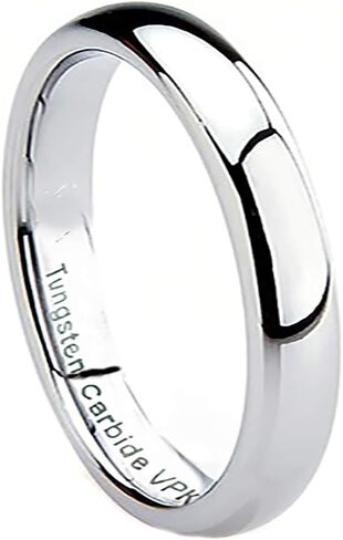 Tungsten Carbide Love Mens Womens Wedding Engagement Comfort Fit Band Infinity Ring Mirror Polished Comfort Fit 2mm 3mm 4mm 5mm 6mm 7mm 8mm 10mm best gifts in Saudi Arabia