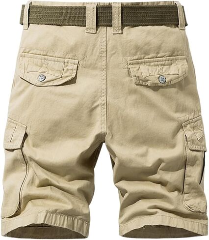 Men's Cargo Shorts Casual Cotton Lightweight Cargo Pants Summer Outdoor Work Cargo Short with Multi-Pockets in Saudi Arabia