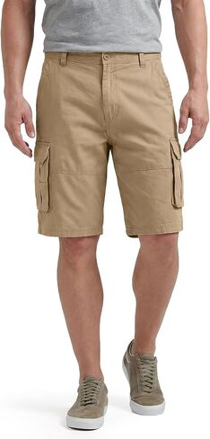 COEVALS CLUB Men's Cargo Shorts 100% Cotton Relaxed Fit 6 Pockets Casual Work Outdoor Hiking Summer in Saudi Arabia