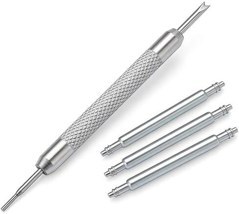 18mm 20mm 22mm Spring Bar Watch Pins for Universal Watch Replacement Pins 3 PCS Diameter 1.8mm with Watch Band Spring Bar Tool in Saudi Arabia