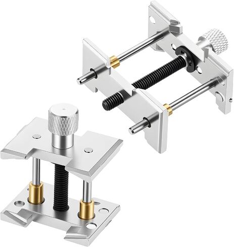 Metal Watch Movement Holder, Watch Repair Assembly Tool Kit 2 in 1 Reversible Watches Wristwatch Case Vice Clamp in Kuwait