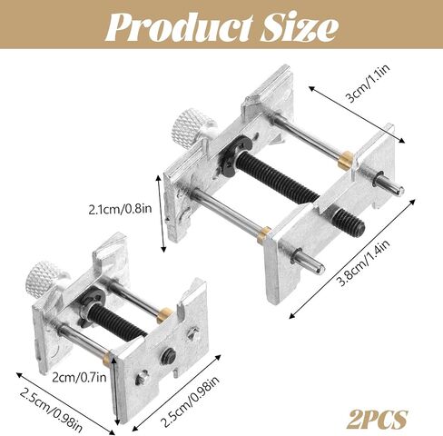 Metal Watch Movement Holder, Watch Repair Assembly Tool Kit 2 in 1 Reversible Watches Wristwatch Case Vice Clamp in Kuwait