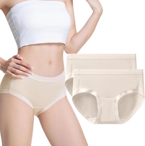 SilkDream Lyocell&Silk Underwear for Women Breathable Cooling Moisture Wicking Soft Lightweight Briefs Gift for Ladies in Saudi Arabia