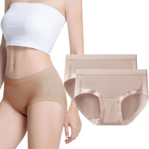 SilkDream Lyocell&Silk Underwear for Women Breathable Cooling Moisture Wicking Soft Lightweight Briefs Gift for Ladies in Saudi Arabia