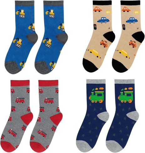 Merino Wool Socks for Kids Boys Girls Toddlers - Warm Thermal Winter Hiking Cozy Crew Socks in Saudi Arabia