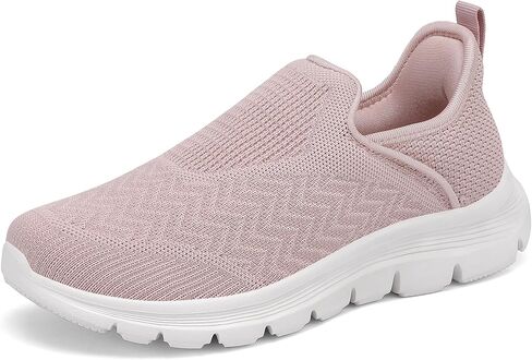 Dannto Womens Walking Shoes Hands Free Slip On Lightweight Breathable Sneakers Non Slip Comfortable for Work Travel Gym & Casual Wear in Kuwait