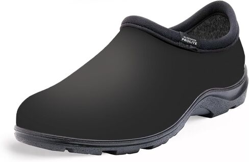 Sloggers ProLite Women’s Garden & Work Slip-On Shoes – 25% Lighter Waterproof Comfort Clogs with All-Day Insoles, UV Protection, Arch Support & Deep-Lug Traction – Made in USA with US & Imported Parts- Recycled Black in Kuwait