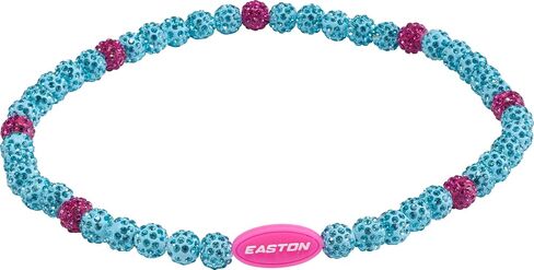 Easton | Spring Break Baseball Necklace | Drip | Teal/Pink in Kuwait