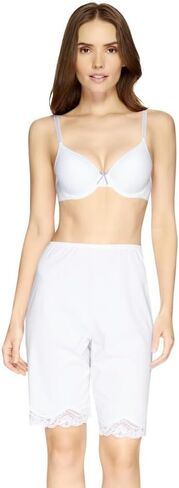 Ilusion 2637 - Women's Bloomer Slips, Lace Trim Bloomer Slip Shorts, Pettipants Under Dress in Saudi Arabia