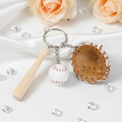 Baseball Key Chain,Mini Cute Baseball Keychains for Boys,Baseballs Keychains, Used as Car Keys, Baseball-Themed Party Favors, Locker Keys in Saudi Arabia
