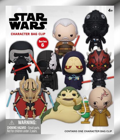 Star Wars Villains Blind Bag Figural Bag Clip in Saudi Arabia