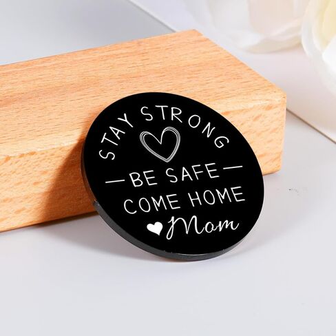 Perleddom Deployment Gift for Men Deployment Items for Adults Son Pocket Hug Token Military Isolation Gift for Boys Birthday Graduation Gifts for 18 Year Old Boy Soldier Army Mom Gifts in Kuwait