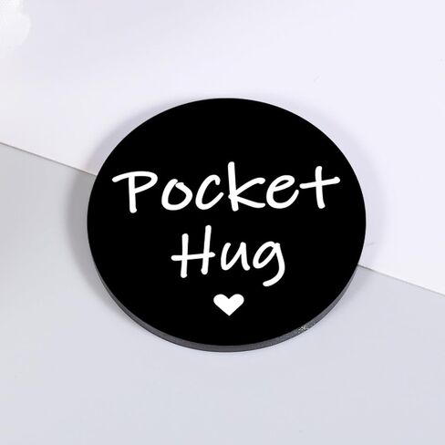Perleddom Deployment Gift for Men Deployment Items for Adults Son Pocket Hug Token Military Isolation Gift for Boys Birthday Graduation Gifts for 18 Year Old Boy Soldier Army Mom Gifts in Kuwait