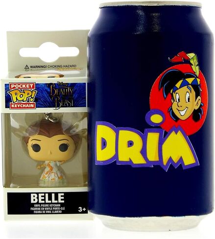 Funko Pop Keychain: Beauty & The Beast Celebration Belle Toy Figure in Kuwait
