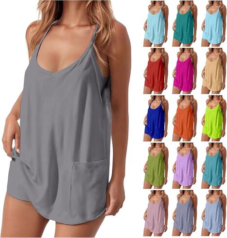 Women's Athletic Dress with Built in Shorts - Plus Size V Neck Casual Mini Sundress for Tennis Workout S-5XL in Kuwait
