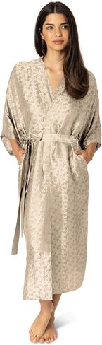 Tara Sartoria Luxury Artisan Silk Kimono Robe for Women, Jacquard, Washable, XS–4XL, Oprah Daily 2025 in Kuwait