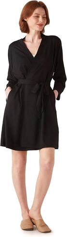 Womens Robe Lightweight Short Knit Bathrobe Soft Ladies Sleepwear with Pockets,lightweight summer robes for women in Saudi Arabia