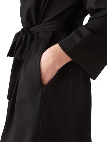 Womens Robe Lightweight Short Knit Bathrobe Soft Ladies Sleepwear with Pockets,lightweight summer robes for women in Saudi Arabia