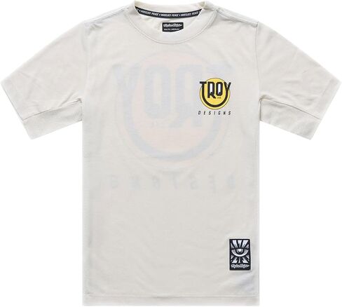 Troy Lee Designs Youth Skyline Ride SS Tee, Happy Pumice, Medium in Kuwait