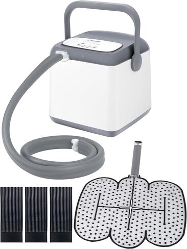 NEHOO Cold Therapy System, Pain Relief for Post-Surgery Recovery, Programmable Ice Therapy Machine, Continuous Cryotherapy, Universal Pad for Knee, Ankle, Cervical, Back and Leg, Including 4 Straps in Saudi Arabia