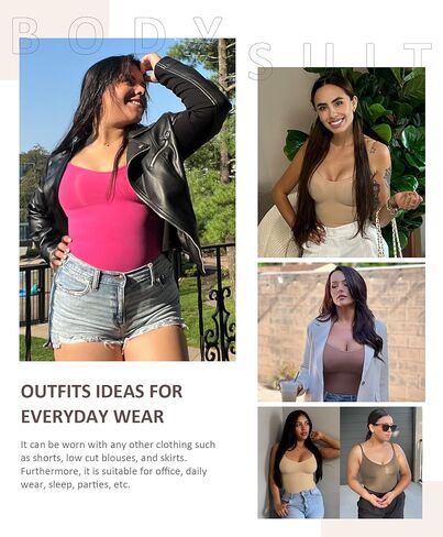 FeelinGirl Butt Lifter Shapewear Full Body Shaper for Women Tummy Control Shapewear Thigh Slimmer Brown 5XL/6XL in Kuwait