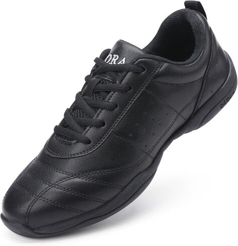 Girls Cheerleading Shoes Dance Sneakers Lightweight Athletic Cheer Shoes for Competition Training Non Slip Breathable Cheer Shoes for Tweens in Kuwait