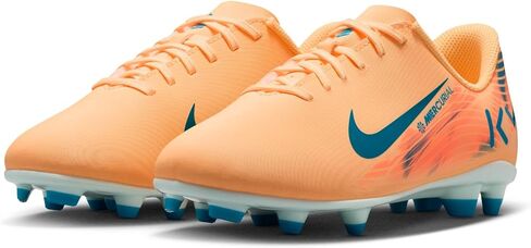 حذاء Nike Jr. Mercurial Vapor 16 Club Kylian Mbappe Big Kids' MG منخفض الرقبة لكرة القدم (بطامي تينت/إيجلو/نيو فيروزي) in Kuwait