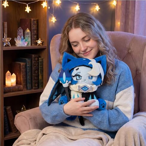 Video Game Plush Toy, Cookie Character Plushie Doll Cute Shadow Soft Stuffed for Game Fans, Collection Display, Gift for Children and Adults in Kuwait