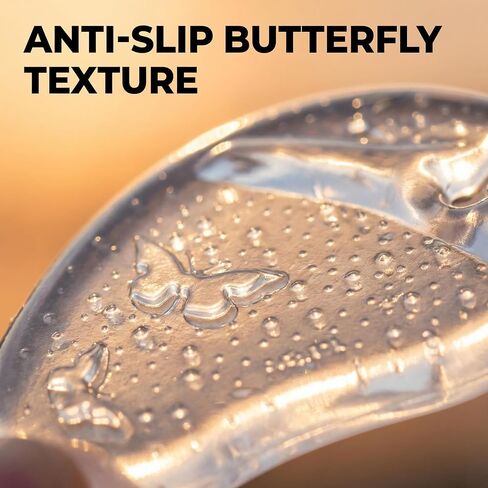 6Pcs Flip Flop Toe Protectors - Butterfly Thong Sandal Gel Cushions. Excellent Silicone Inserts for Women Shoes, Transparent Toe Post Cushion Pads Summer Accessories in Saudi Arabia