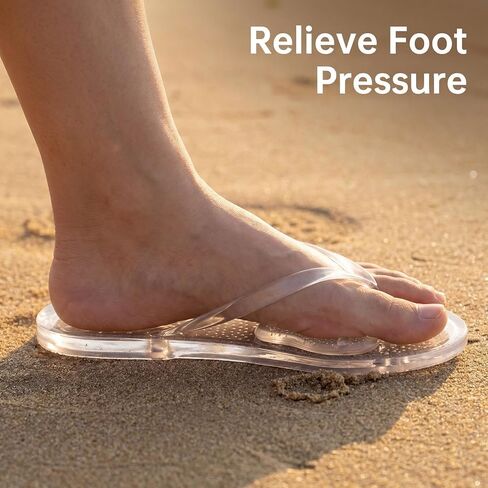 6Pcs Flip Flop Toe Protectors - Butterfly Thong Sandal Gel Cushions. Excellent Silicone Inserts for Women Shoes, Transparent Toe Post Cushion Pads Summer Accessories in Saudi Arabia