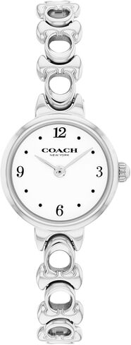 COACH Iris Women’s Quartz Analog Watch - Bracelet with Signature Design, Classic Round Case, Modern Minimalist Timepiece - Gift for Her 22.5m in Kuwait
