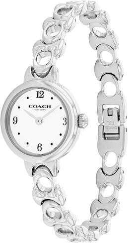 COACH Iris Women’s Quartz Analog Watch - Bracelet with Signature Design, Classic Round Case, Modern Minimalist Timepiece - Gift for Her 22.5m in Kuwait